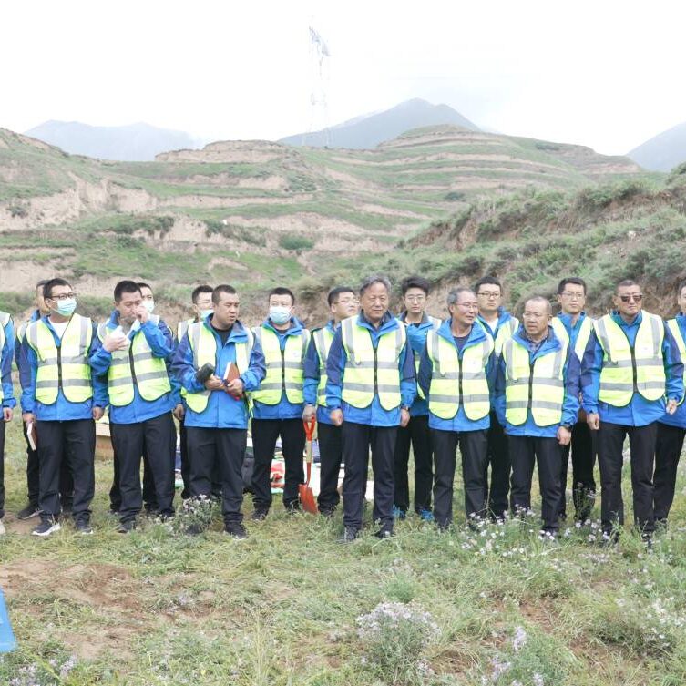 昌佳汇智“三普”土壤调查取样领导小组组长，公司总经理裴子凌做实操演练动员